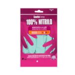 Guantes 100% nitrilo Bosque Verde talla mediana resistentes a la lejía