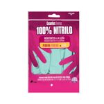 Guantes 100% nitrilo Bosque Verde talla pequeña resistentes a la lejía