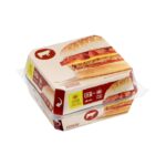 Hamburguesa de ternera con bacon y queso Hacendado