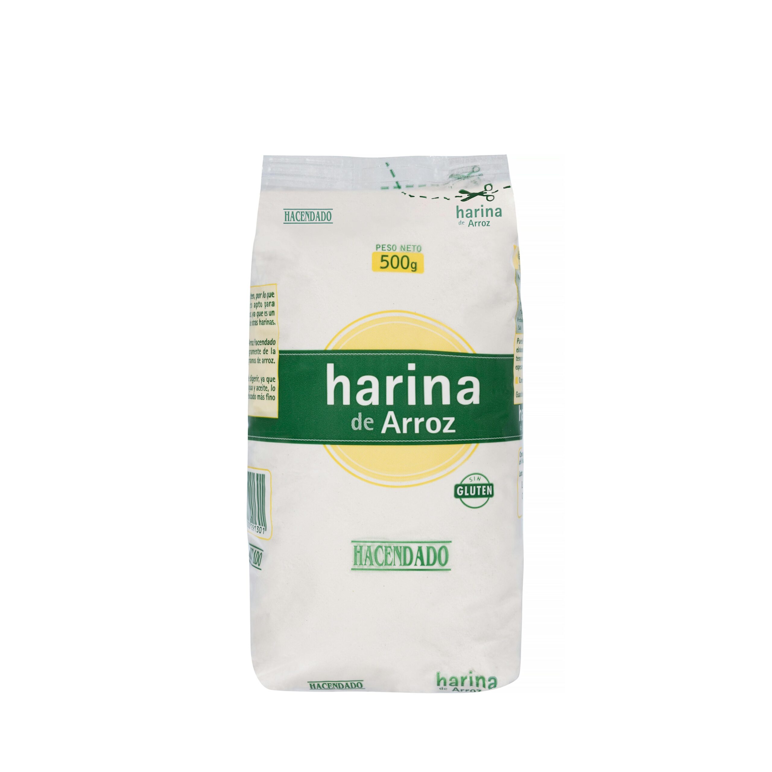 Harina de arroz Hacendado Mercadona