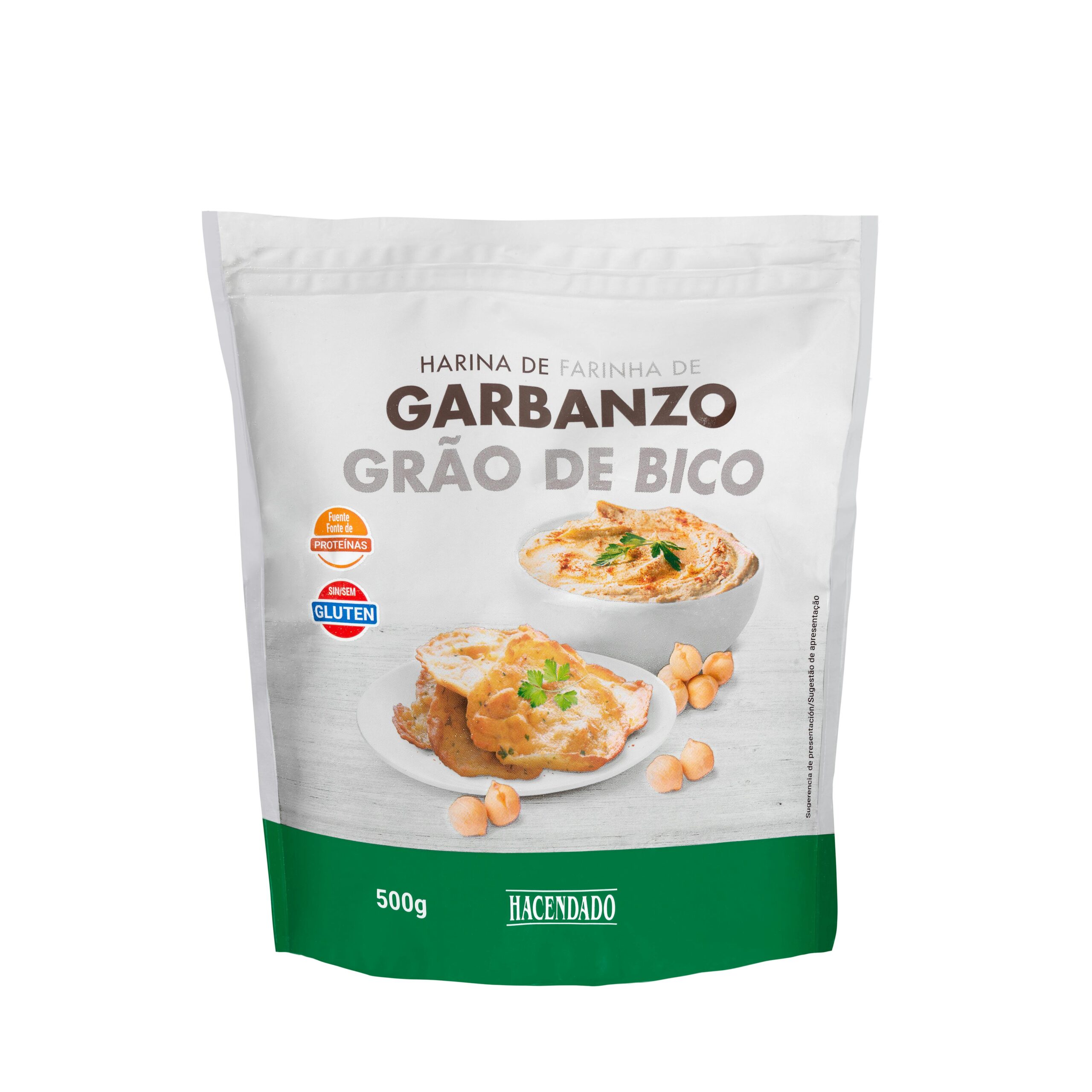 Harina de garbanzo Hacendado Mercadona