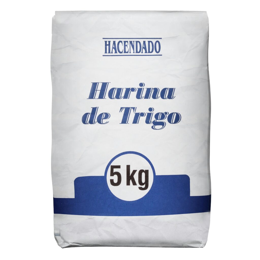 Harina de trigo grande Hacendado
