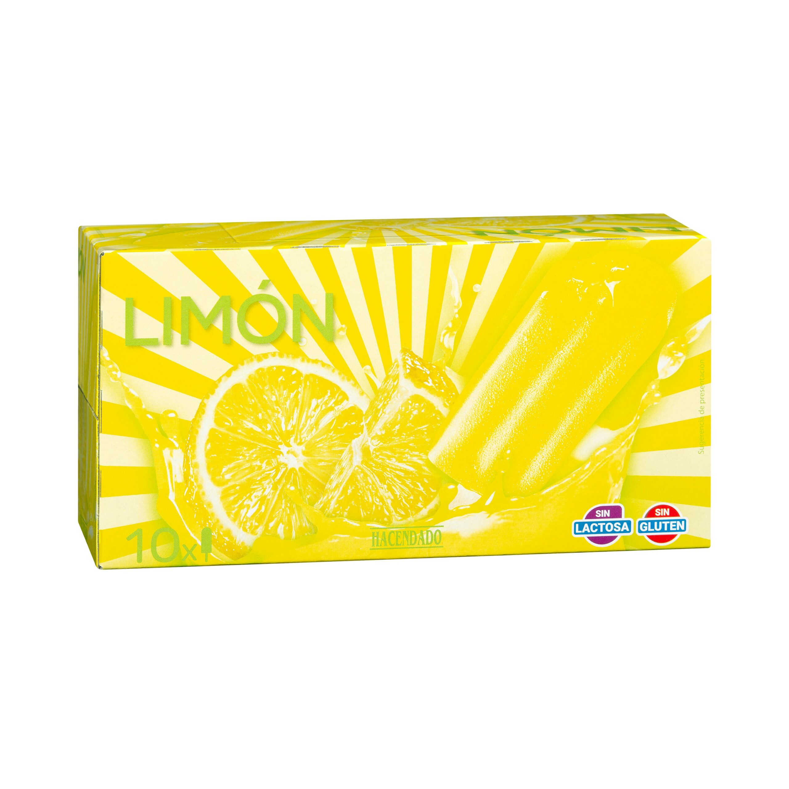 Helado de limón Hacendado Mercadona