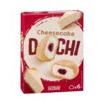 Helado Dochi Cheesecake Hacendado de queso y masa galleta con salsa de frambuesa y galleta triturada Helado Dochi Cheesecake Hacendado de queso y masa galleta con salsa de frambuesa y galleta triturada