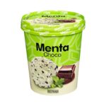 Helado menta choco con trocitos sabor chocolate Hacendado Helado menta choco con trocitos sabor chocolate Hacendado