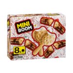Helado mini Boom Hacendado con cobertura blanda de pasta de avellana y galleta troceada Helado mini Boom Hacendado con cobertura blanda de pasta de avellana y galleta troceada