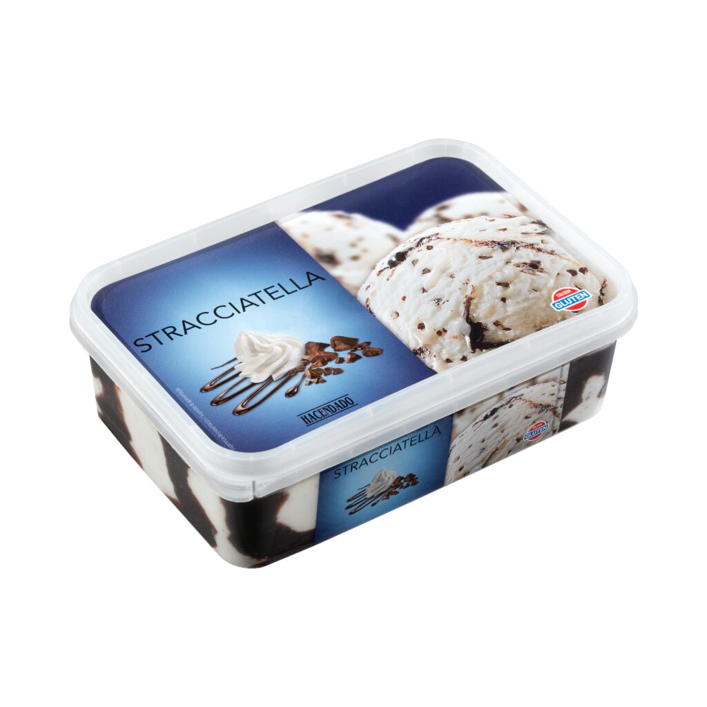 Helado stracciatella Hacendado