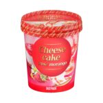 Helado tarta de queso Hacendado con fresas Helado tarta de queso Hacendado con fresas