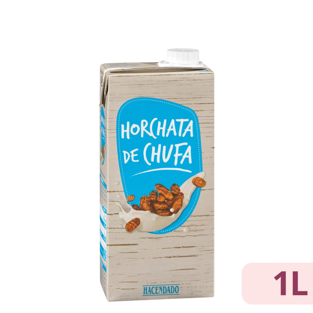Horchata de chufa Hacendado