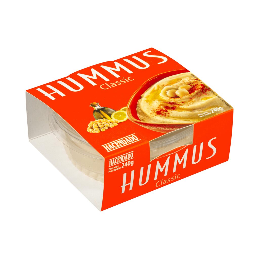 Hummus de garbanzos Hacendado receta clásica