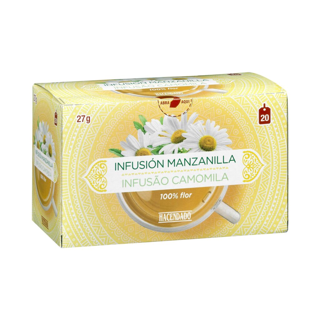 Infusión manzanilla Hacendado