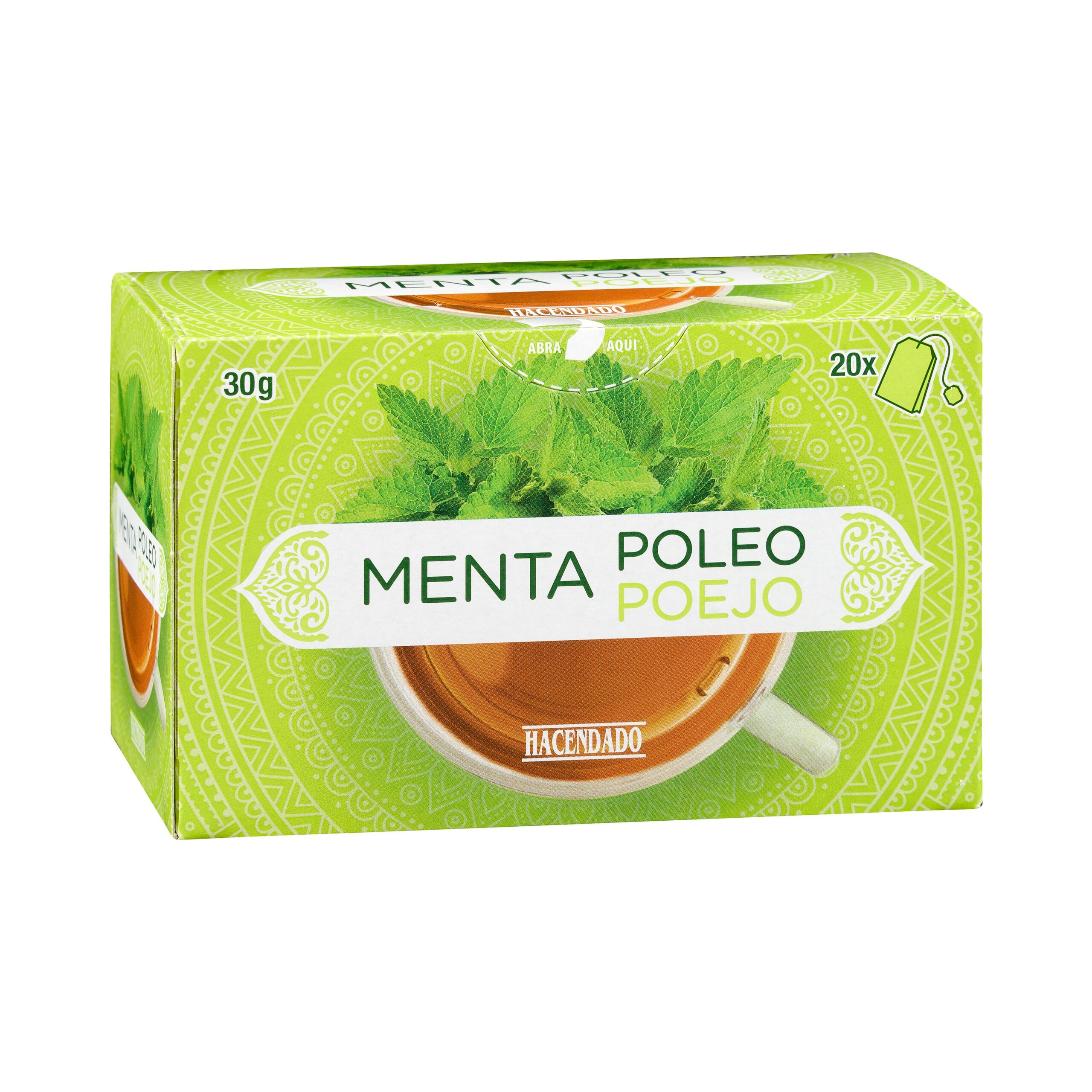 Infusión Menta Poleo Hacendado Mercadona