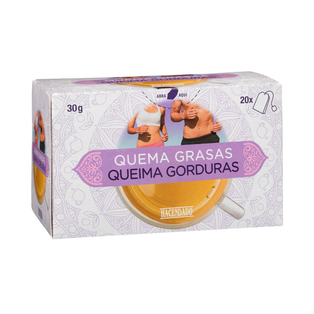 Infusión Quema grasas Hacendado