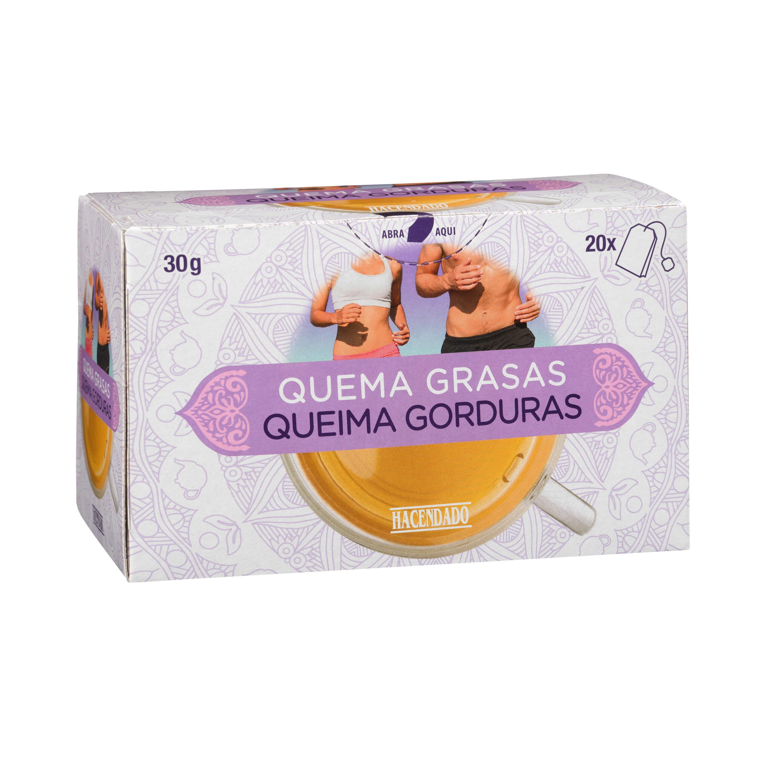 Infusión Quema grasas Hacendado Mercadona