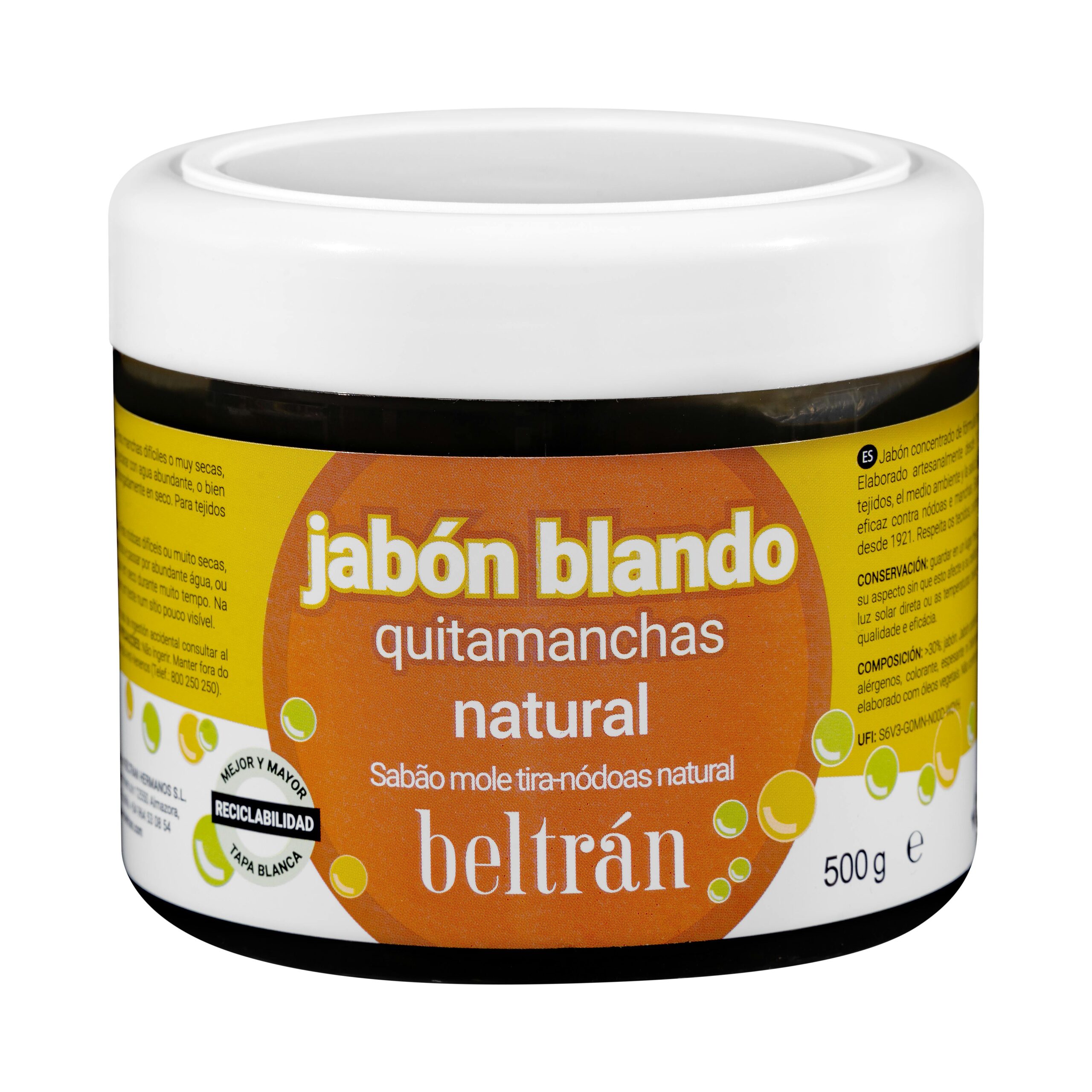 Jabón blando natural Beltrán Mercadona