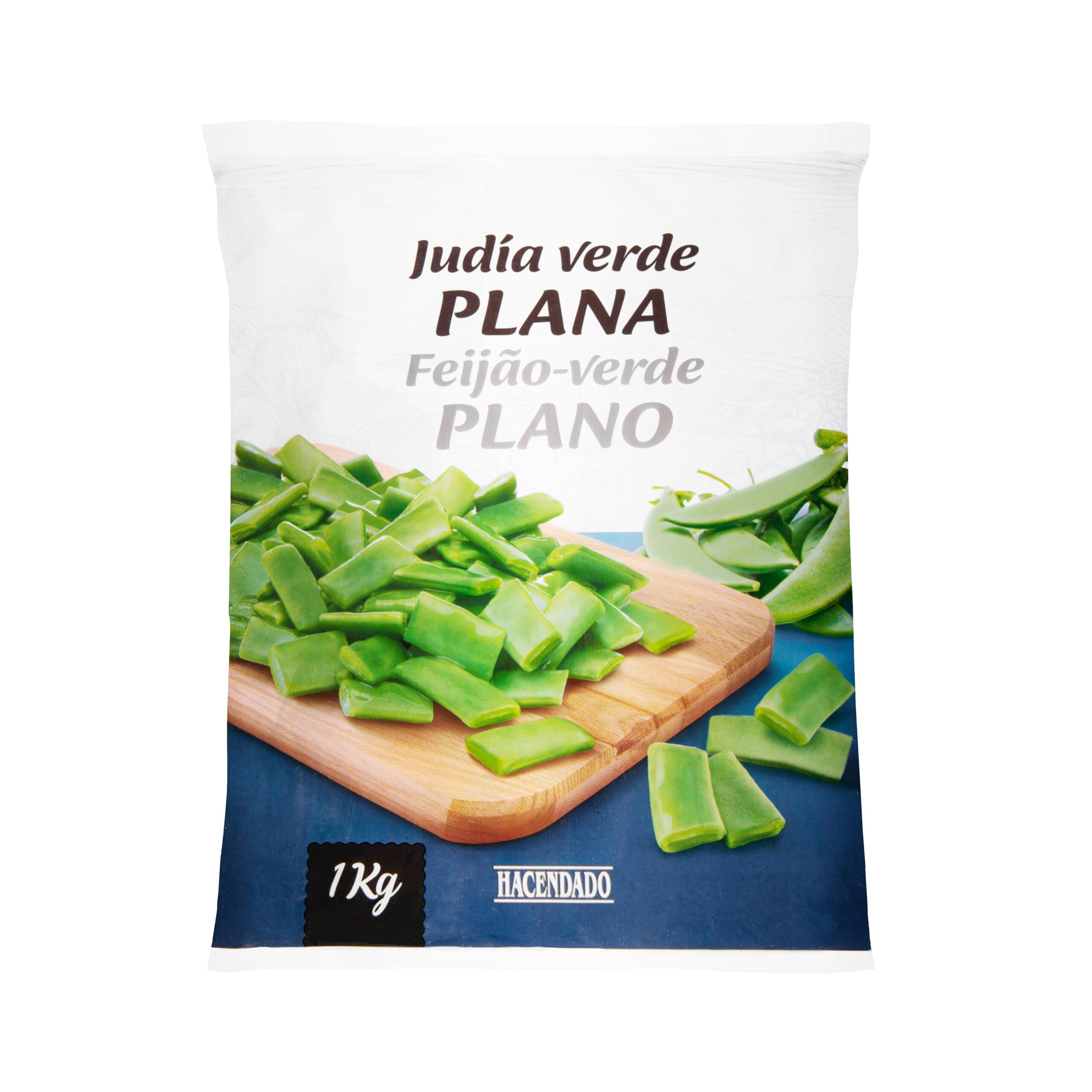 Judía verde plana Hacendado ultracongelada Mercadona