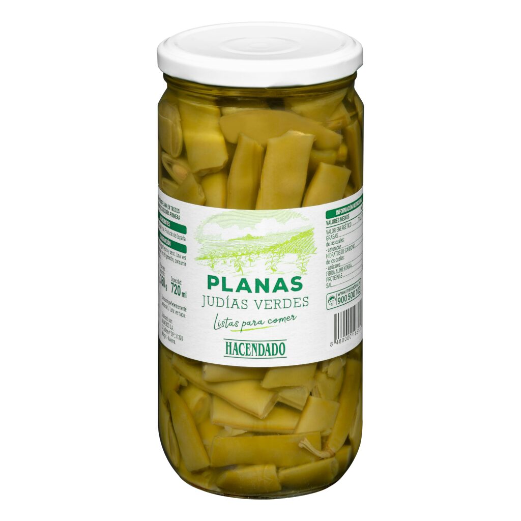 Judías verdes planas Hacendado