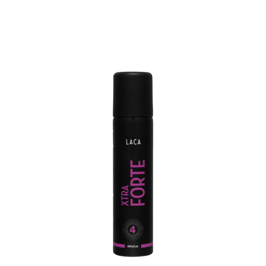Laca cabello Xtra Forte Deliplus fijación 4 tamaño viaje