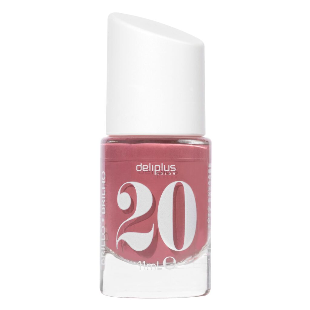 Laca de uñas alto brillo Deliplus 20 rosa magnético