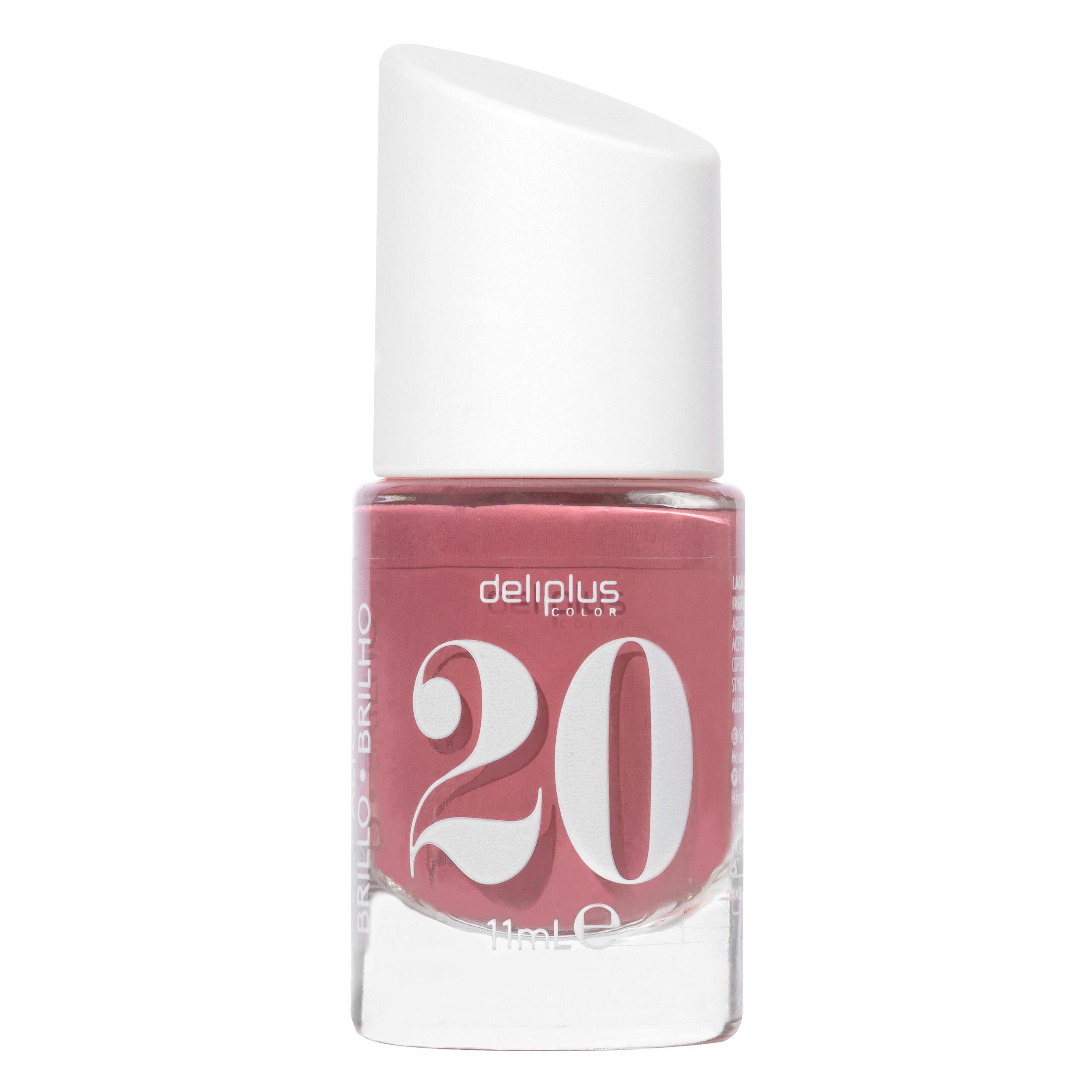 Laca de uñas alto brillo Deliplus 20 rosa magnético Mercadona