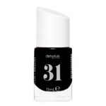 Laca de uñas alto brillo Deliplus 31 negro místico Laca de uñas alto brillo Deliplus 31 negro místico