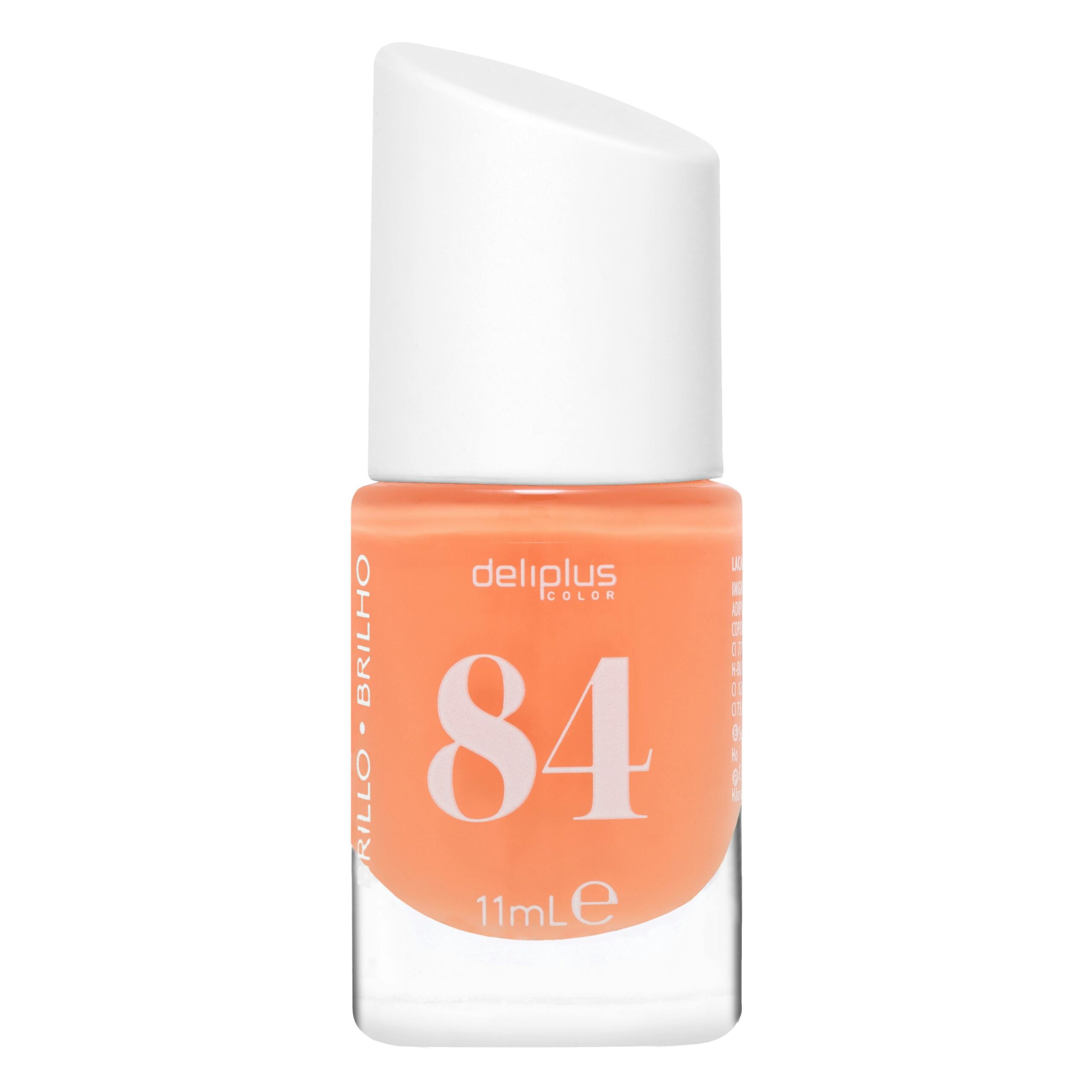 Laca de uñas alto brillo Deliplus 84 naranja Mercadona