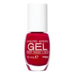 Laca de uñas efecto gel Deliplus 661 rojo paso 1º de 2 Laca de uñas efecto gel Deliplus 661 rojo paso 1º de 2