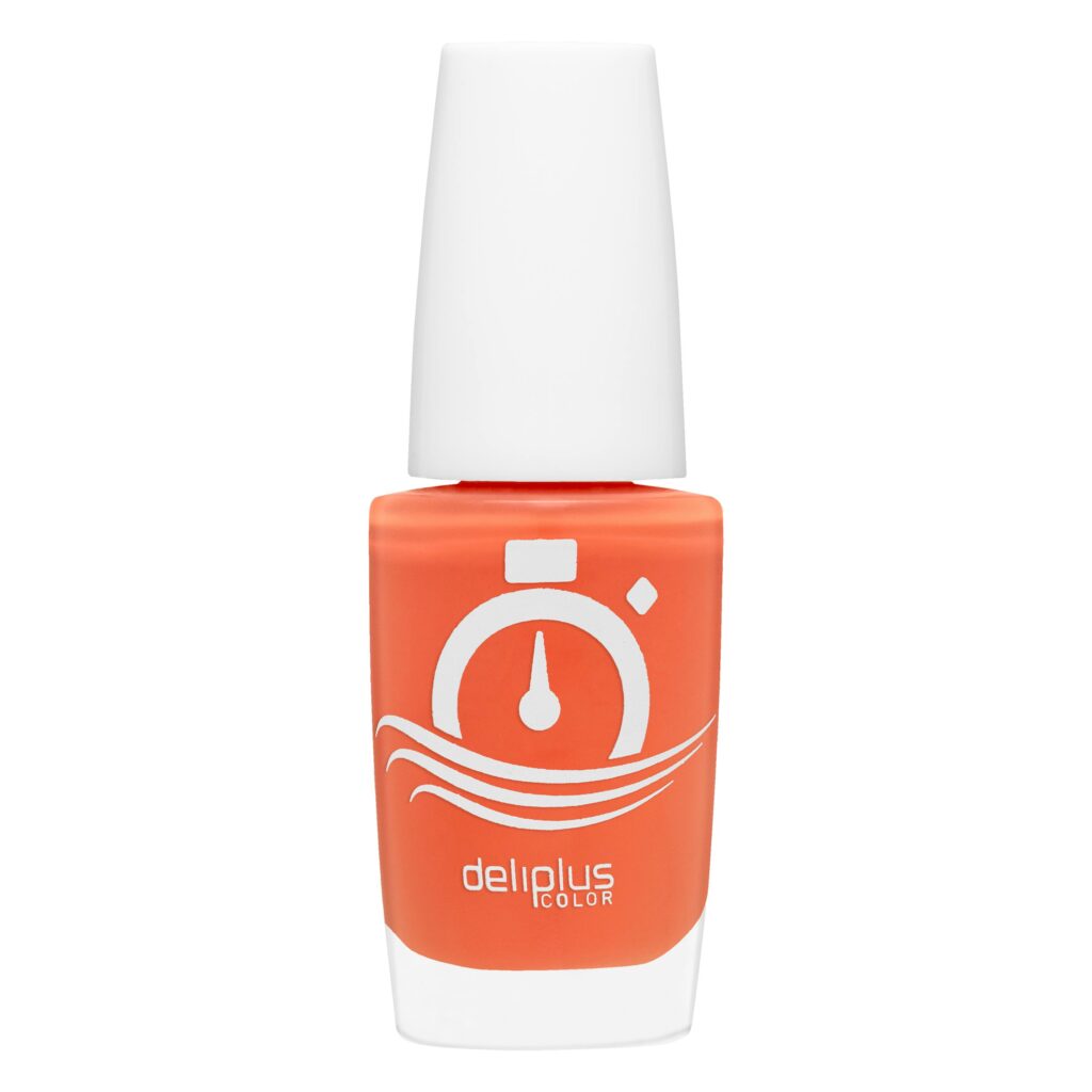 Laca de uñas secado rápido Deliplus 224 naranja