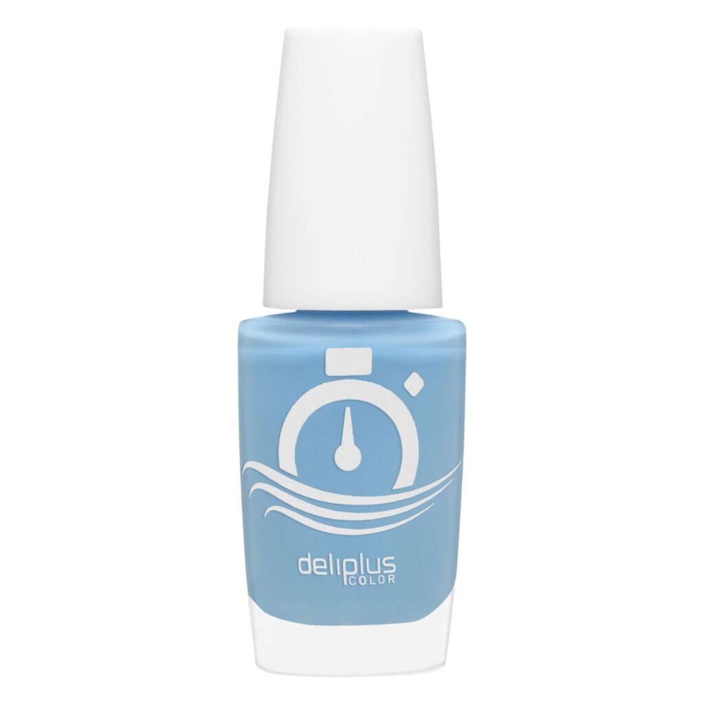 Laca de uñas secado rápido Deliplus 228 azul