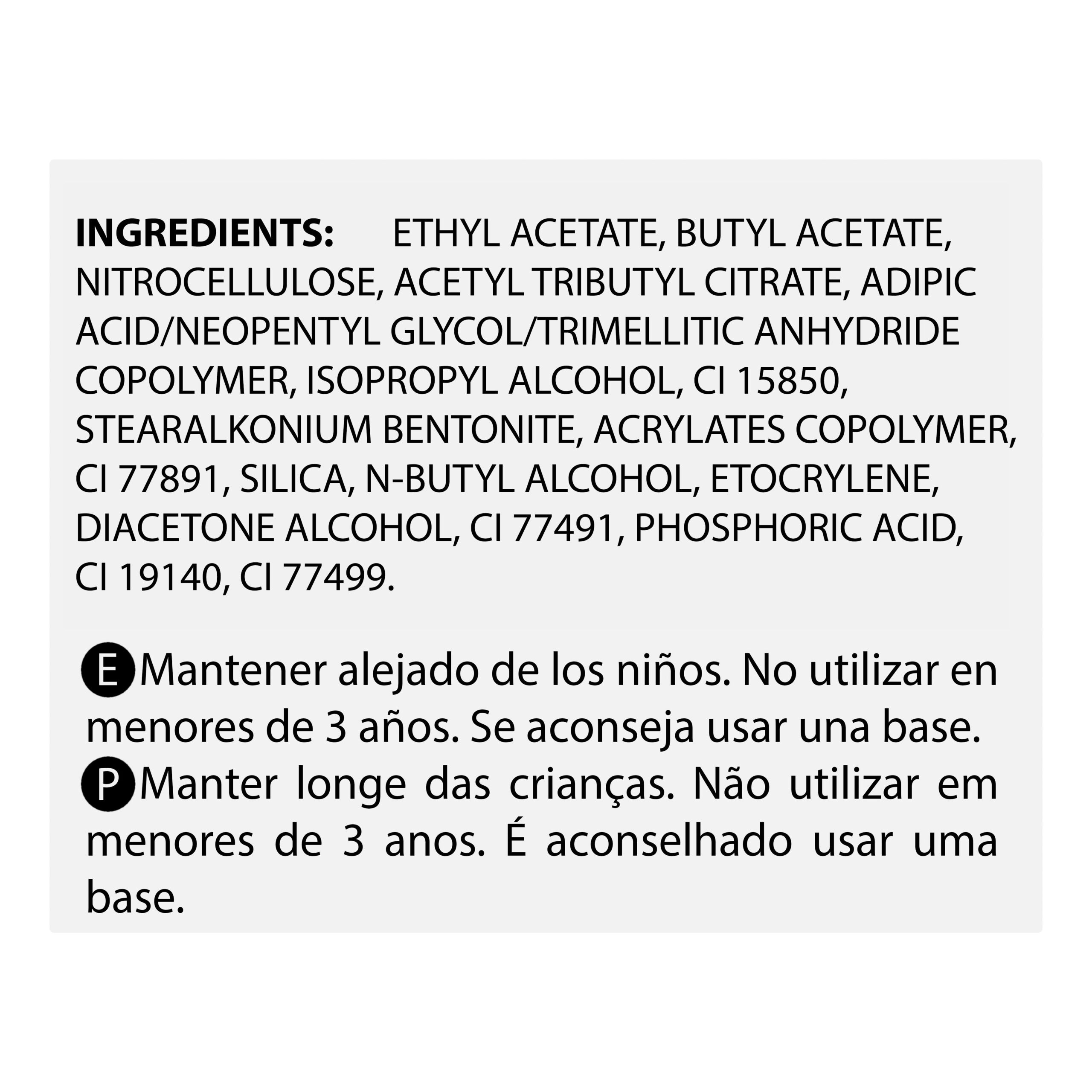 Etiqueta Laca de uñas secado rápido Deliplus 241 frambuesa
