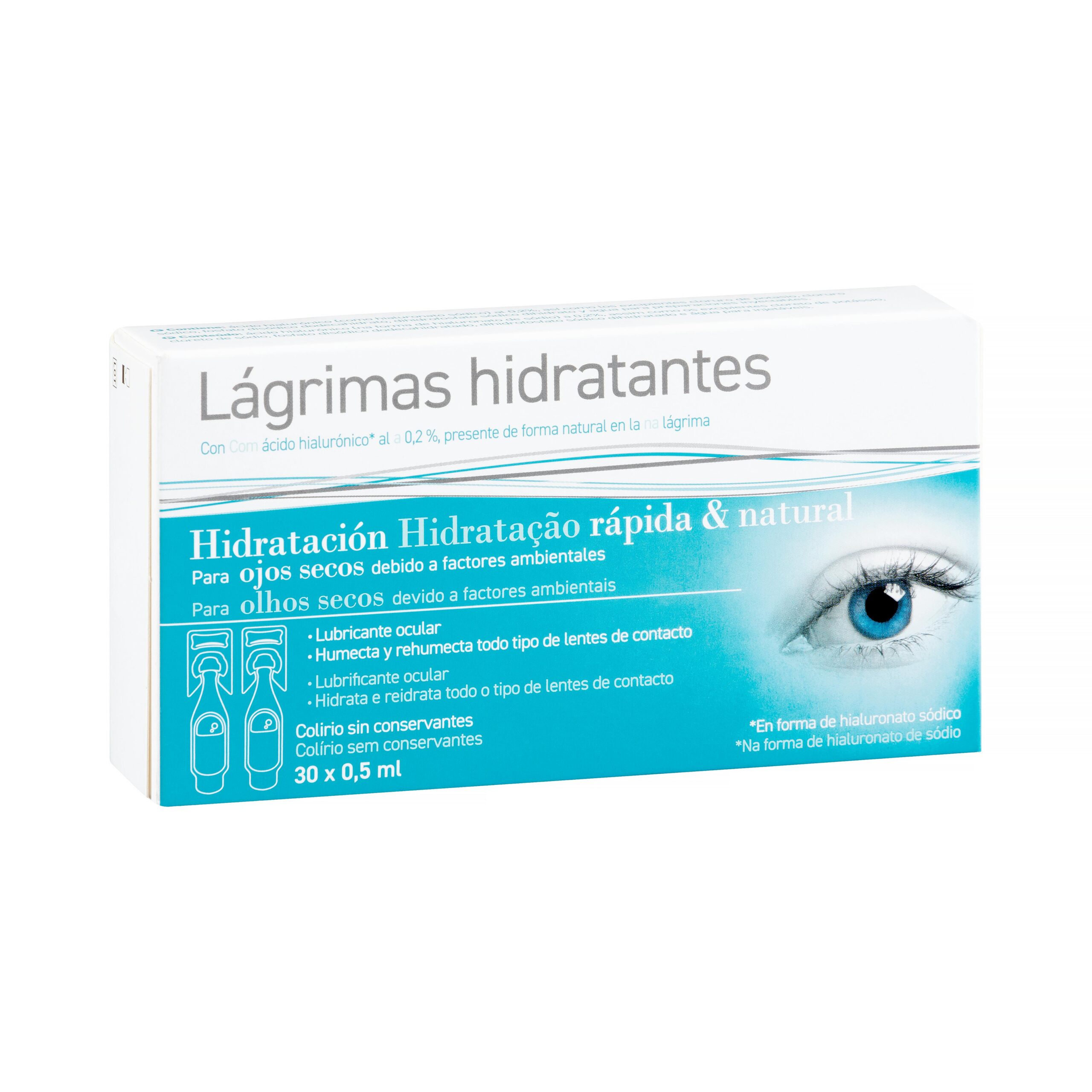 Lágrimas hidratantes para ojos secos Mercadona