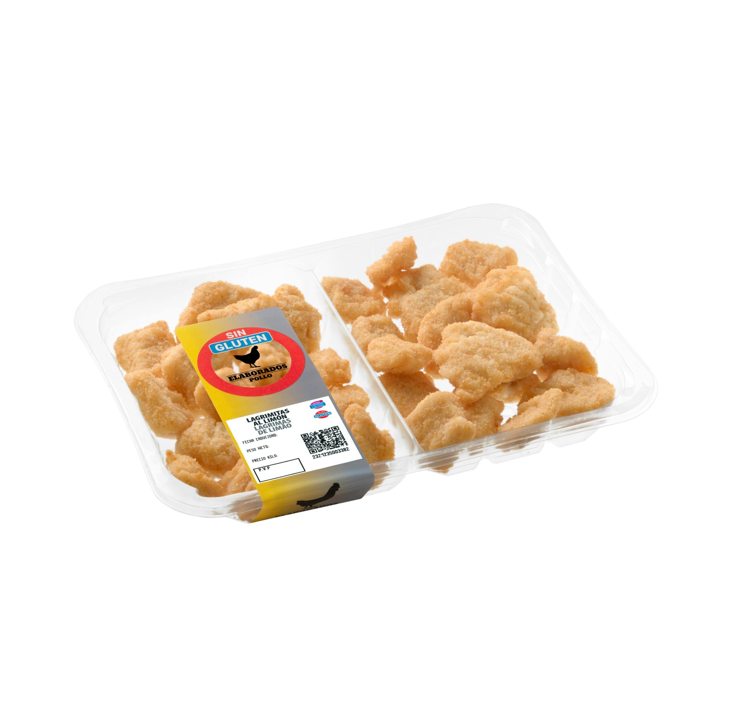 Lagrimitas de pollo al limón empanadas sin gluten Mercadona