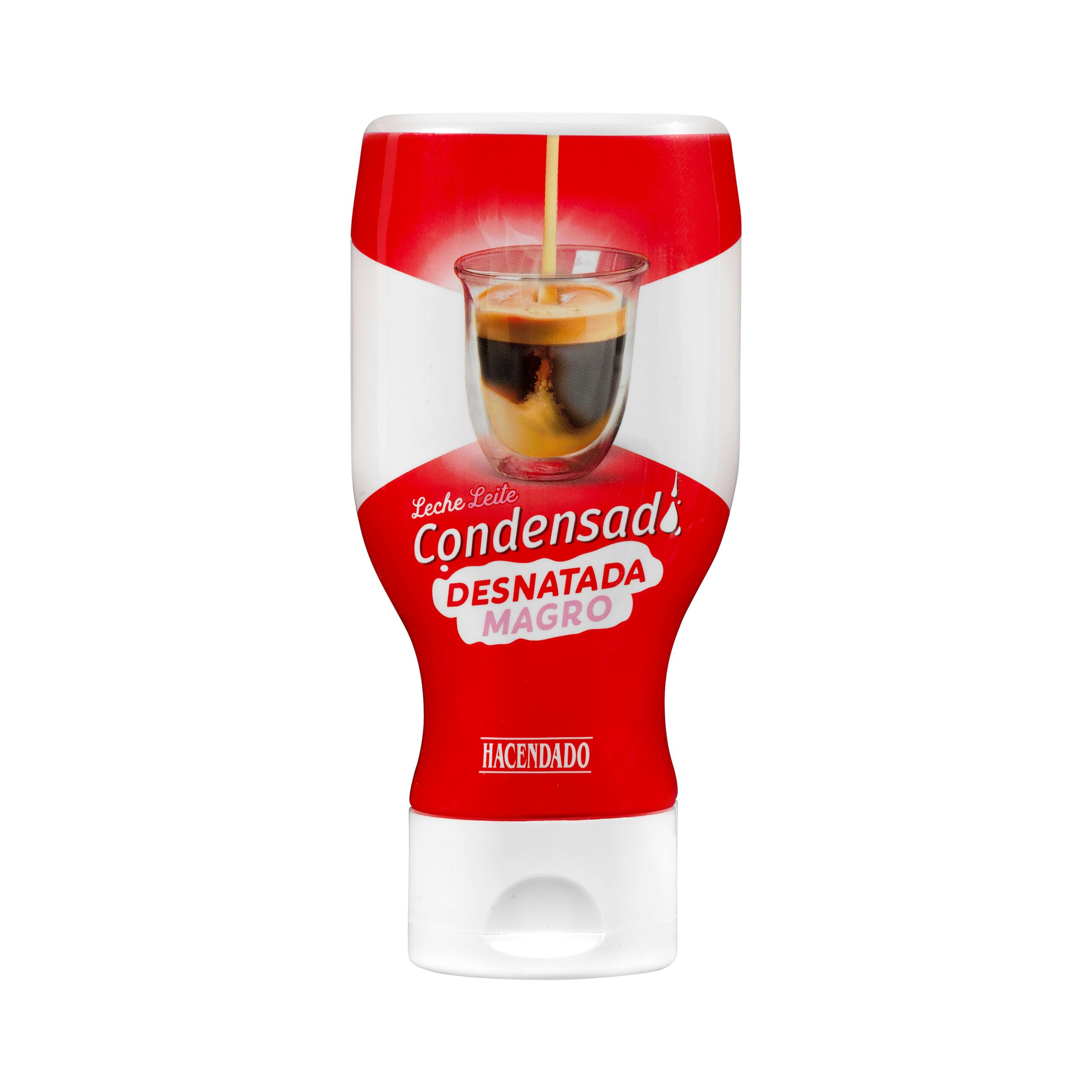 Leche condensada desnatada Hacendado Mercadona