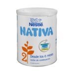 Leche de continuación en polvo 2 Nativa Nestlé +6 meses Leche de continuación en polvo 2 Nativa Nestlé +6 meses