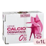 Leche desnatada calcio Hacendado Leche desnatada calcio Hacendado