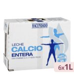 Leche entera calcio Hacendado