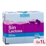 Leche entera sin lactosa Hacendado