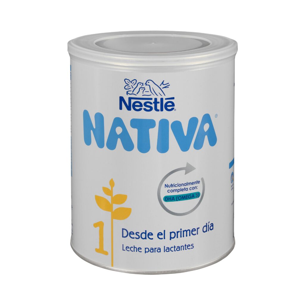 Leche para lactantes en polvo 1 Nativa Nestlé desde el primer día