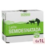 Leche semidesnatada Hacendado
