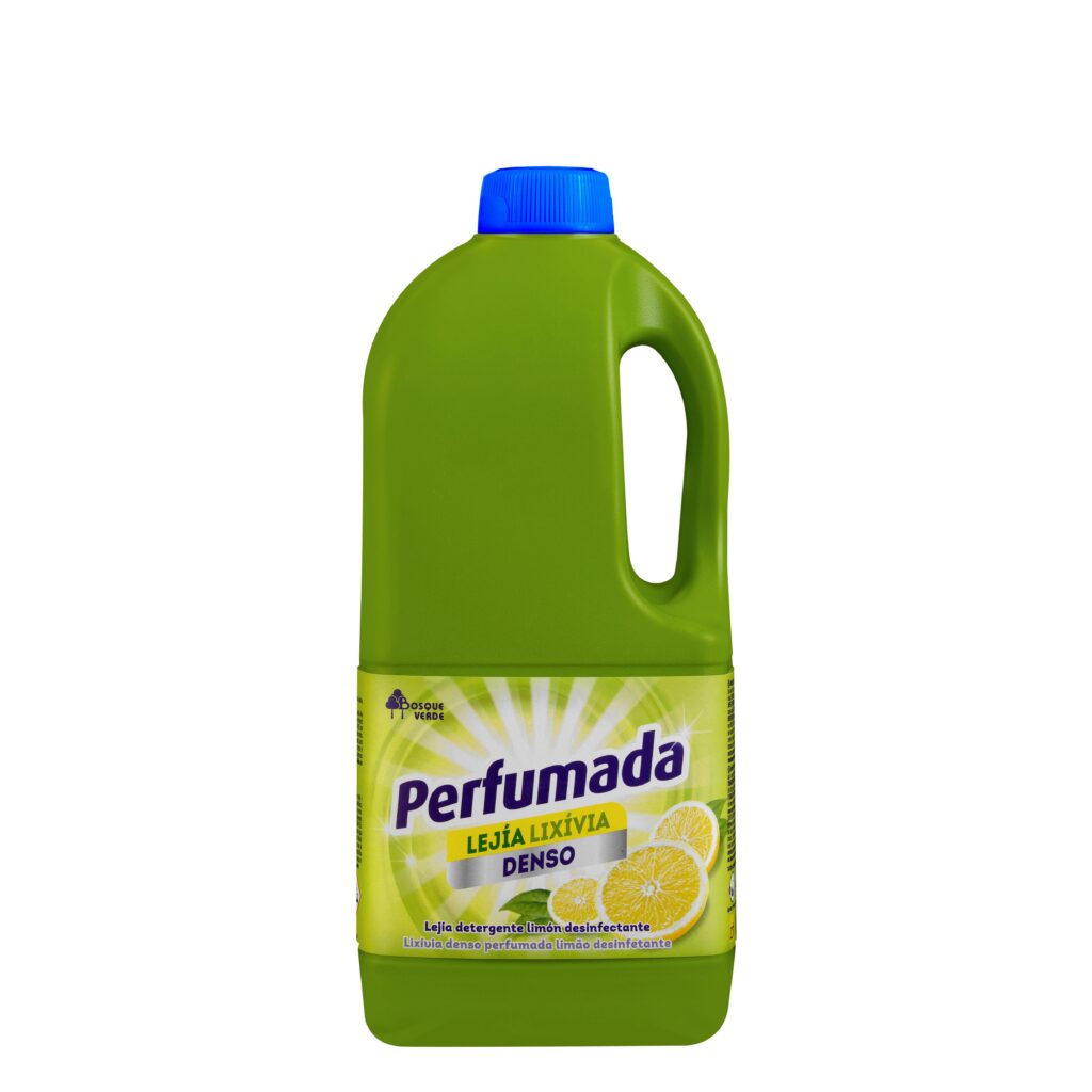 Lejía perfumada con detergente Bosque Verde Limón