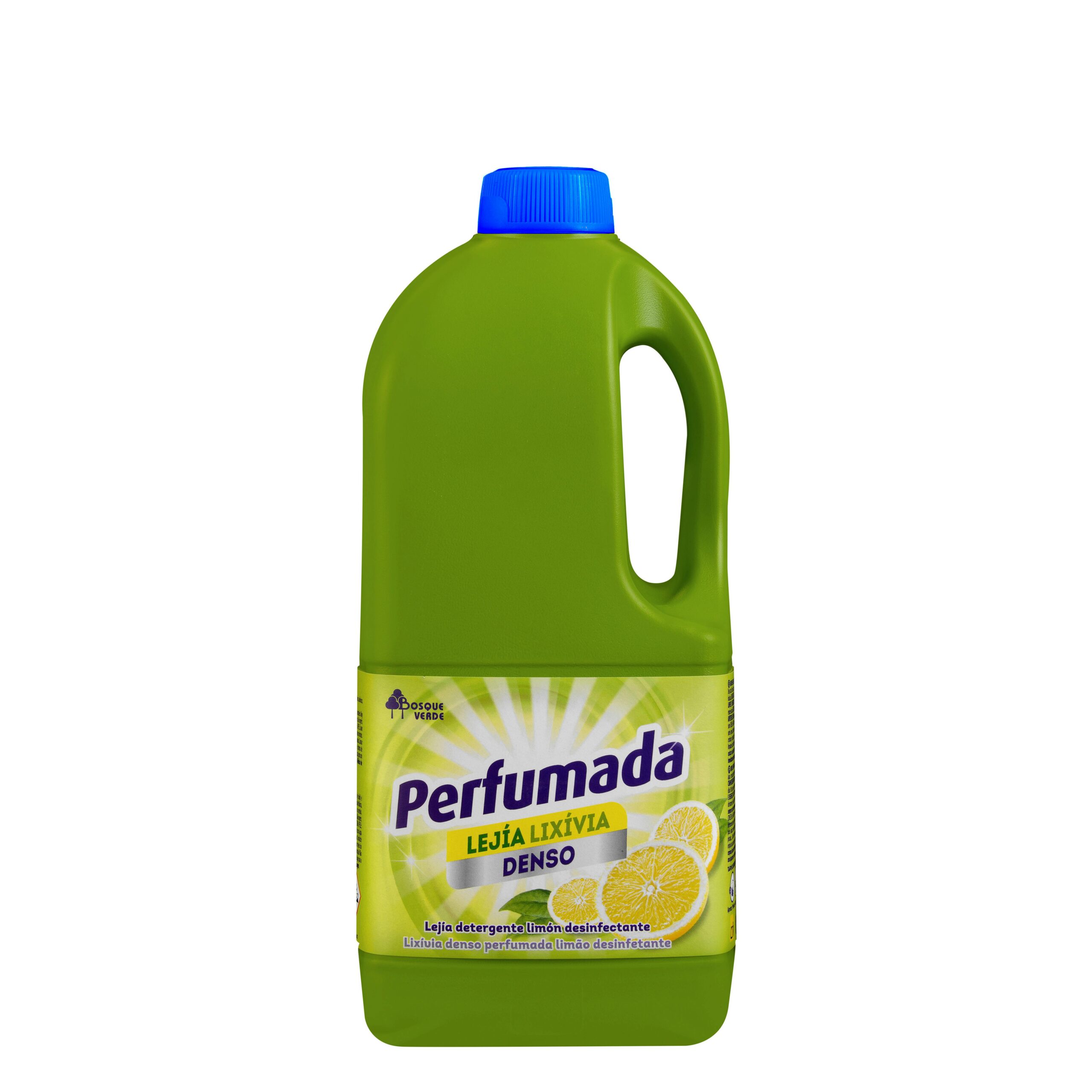 Lejía perfumada con detergente Bosque Verde Limón Mercadona