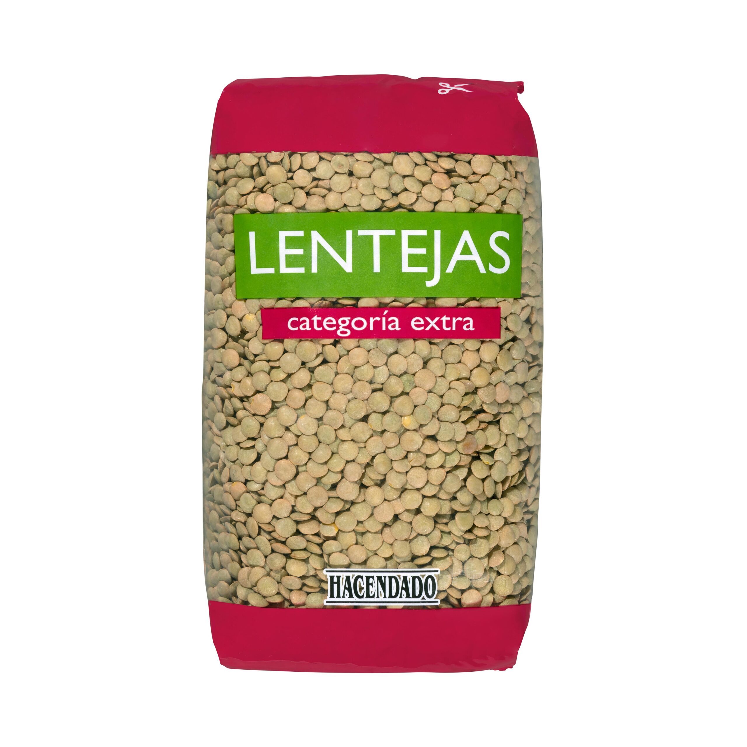 Lenteja Hacendado categoría extra Mercadona