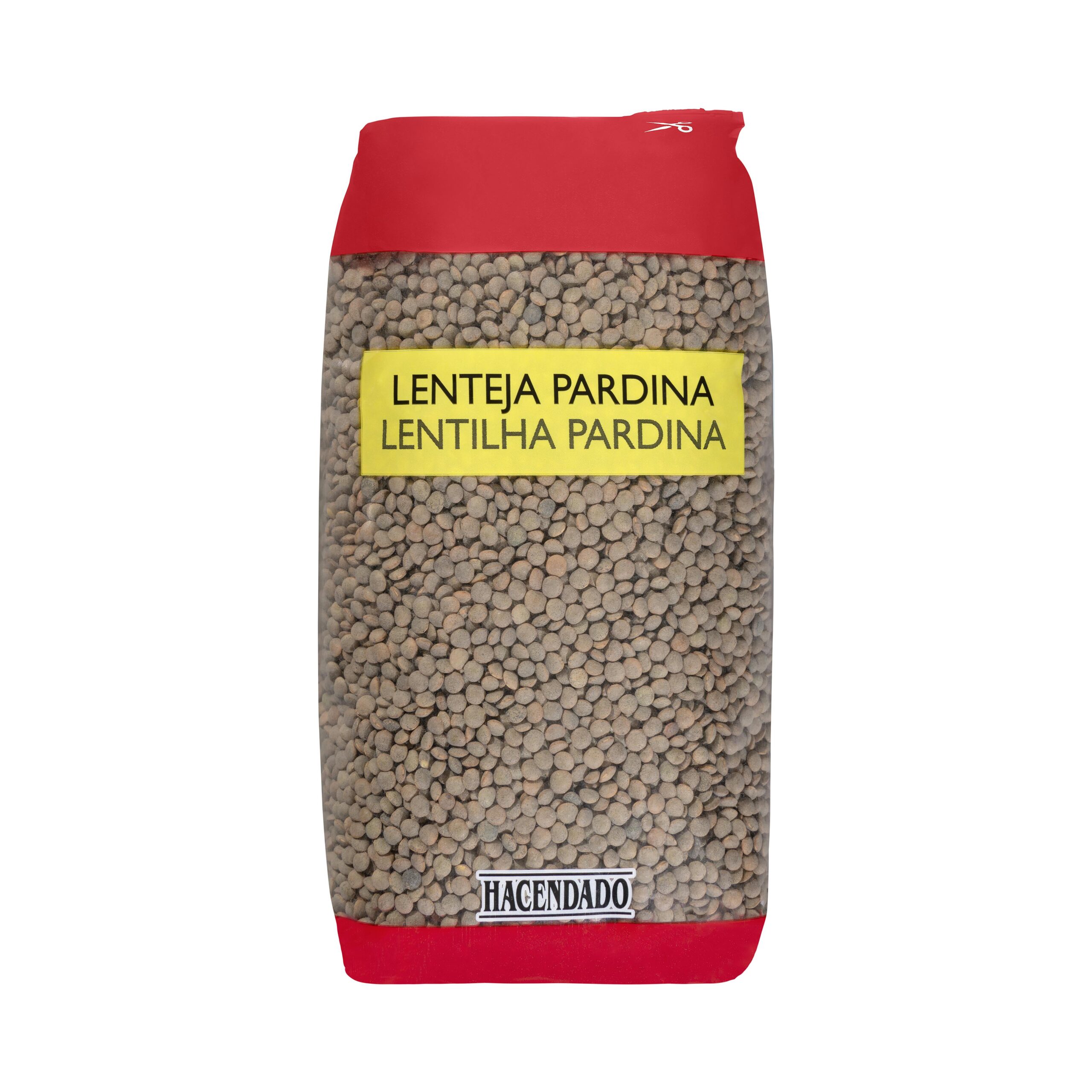 Lenteja pardina Hacendado categoría extra Mercadona