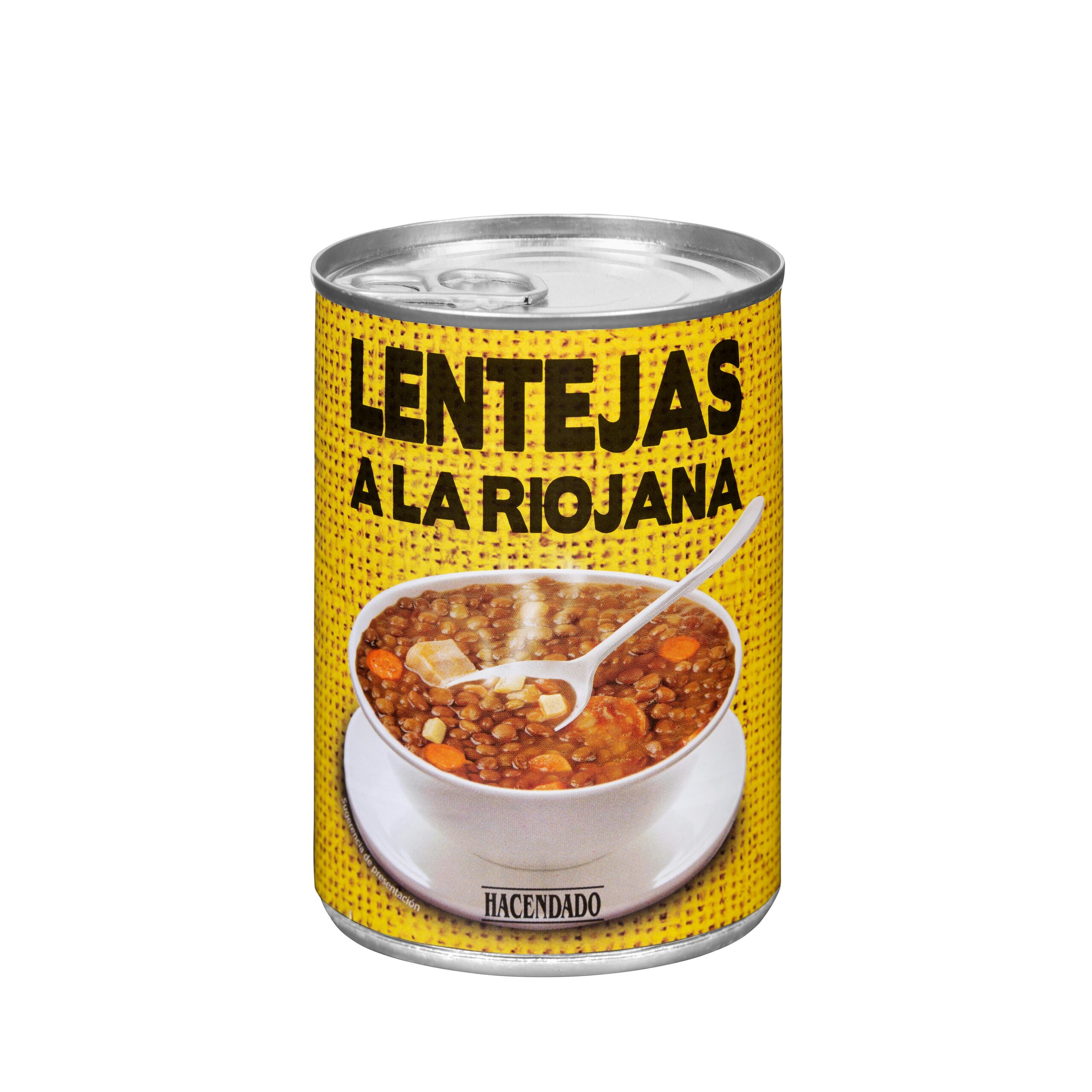 Lentejas a la riojana Hacendado Mercadona