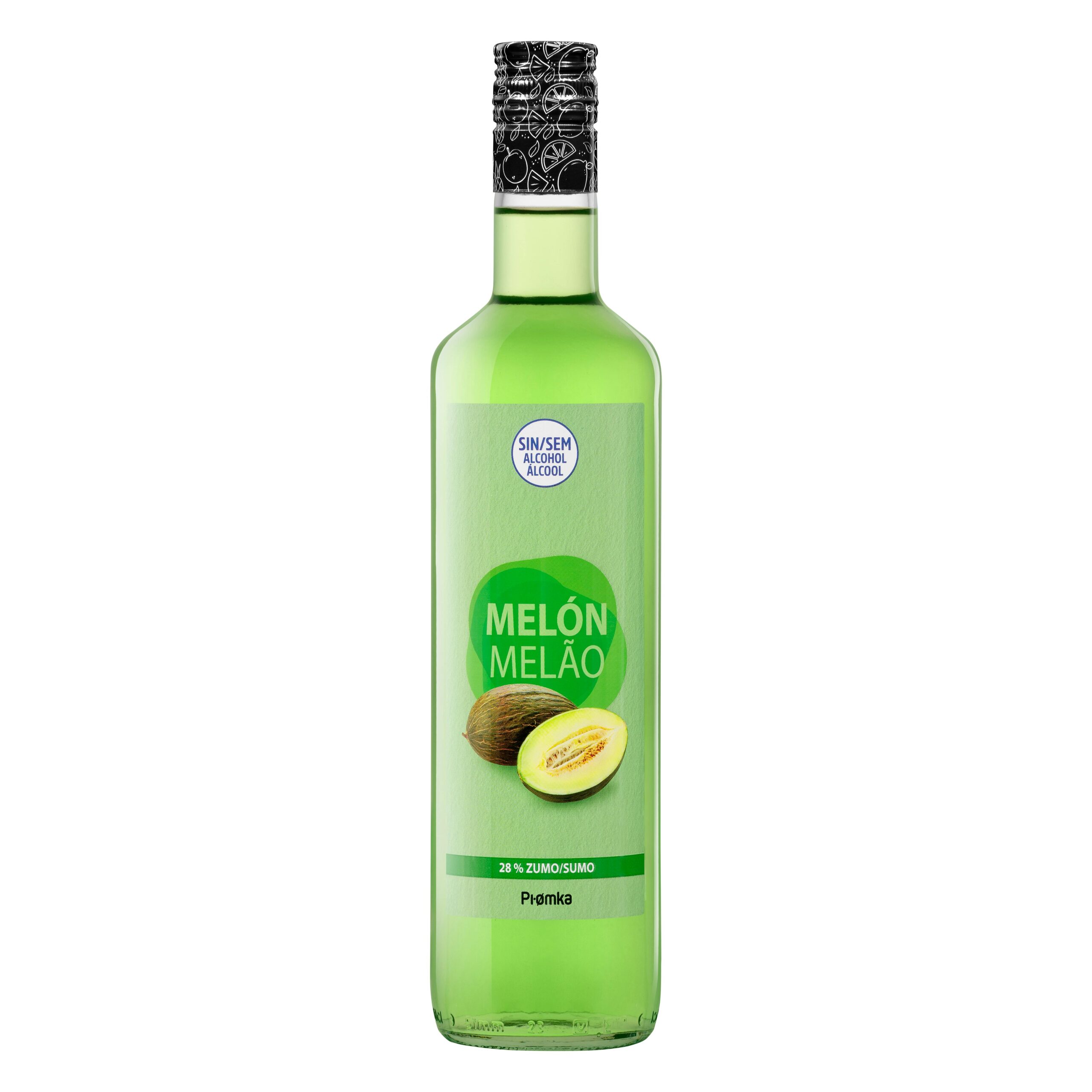 Licor melón sin alcohol Pi.omka Mercadona