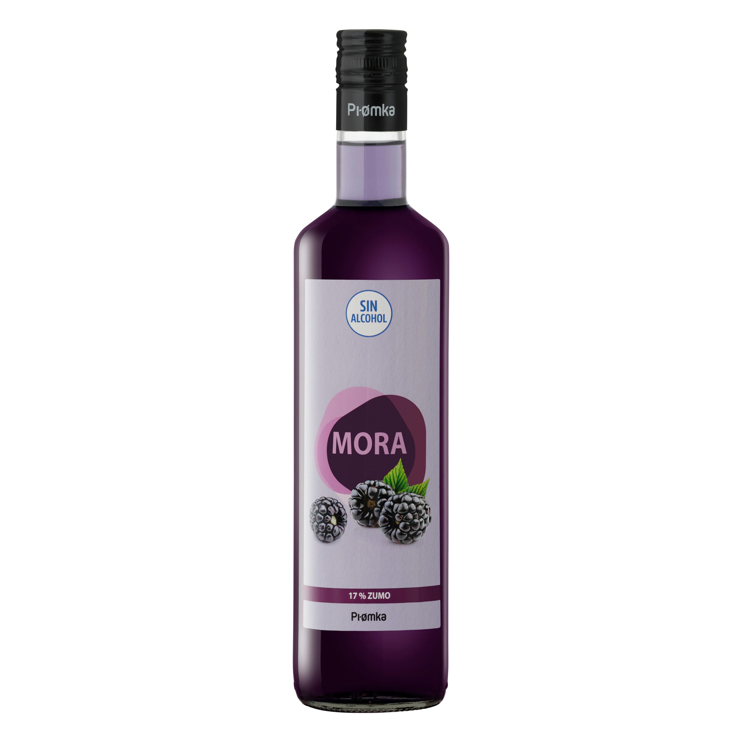 Licor mora sin alcohol Pi.omka Mercadona