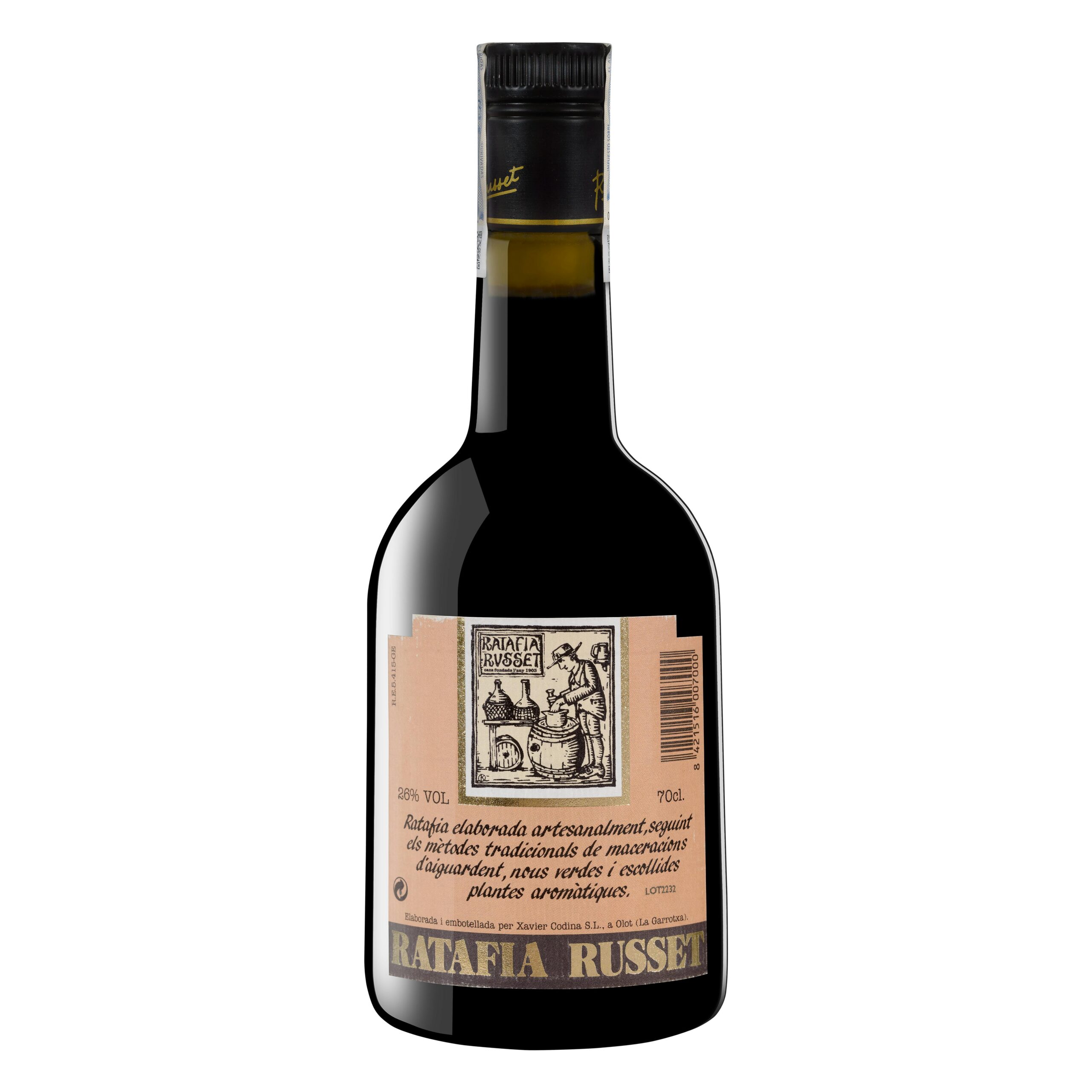 Licor Ratafia Russet Mercadona
