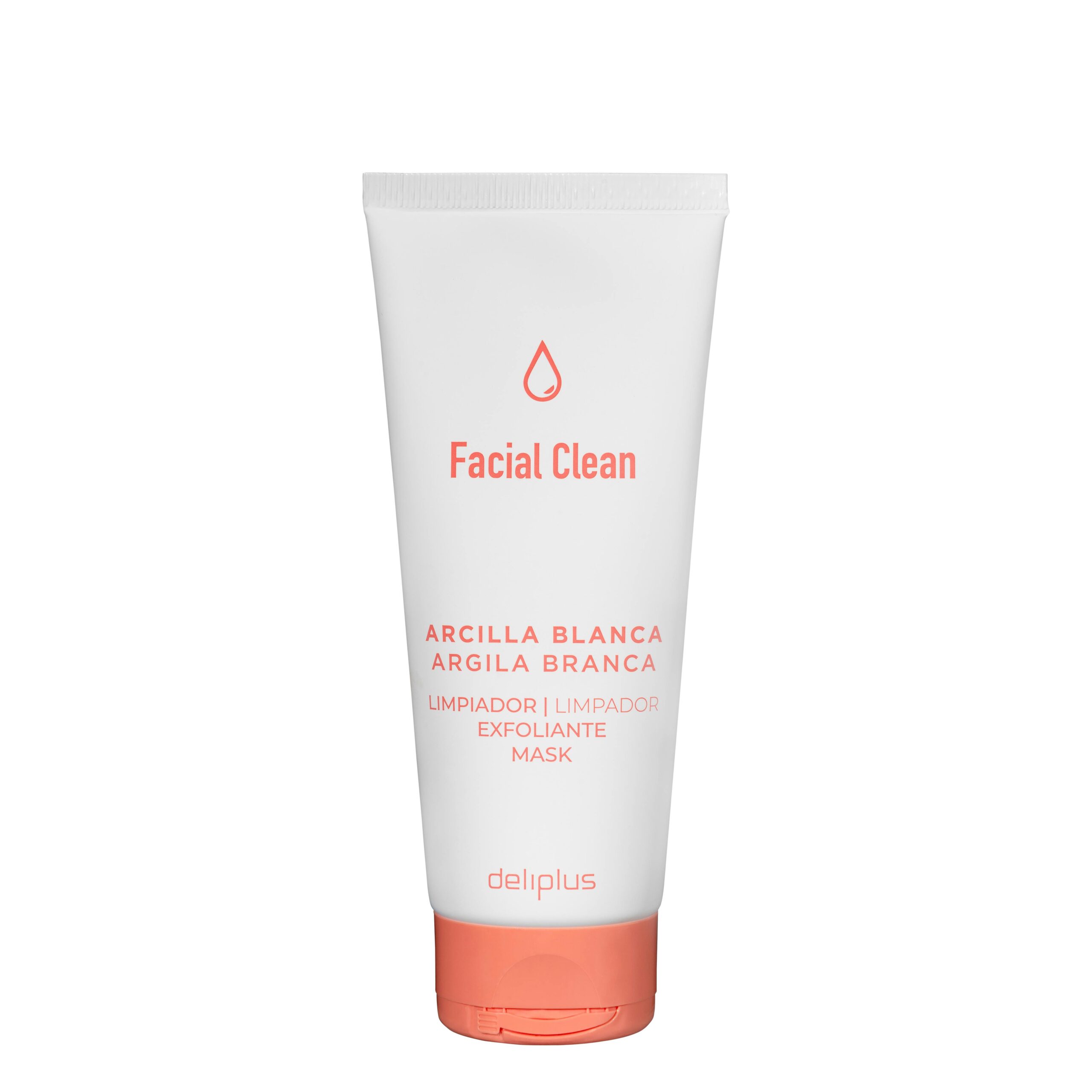 Limpiador, exfoliante y mascarilla Arcilla Blanca Facial Clean Deliplus piel normal o mixta Mercadona