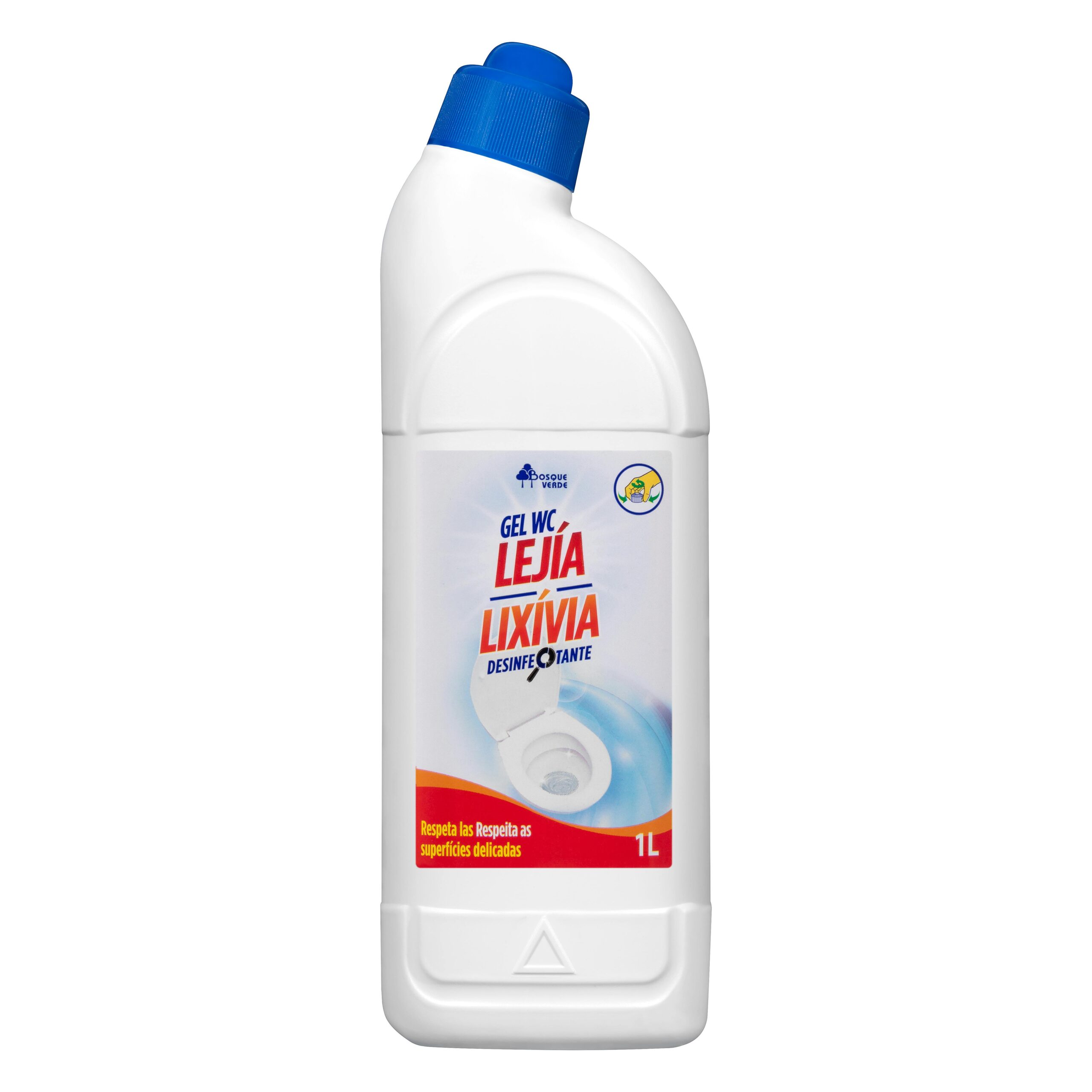 Limpiador WC con lejía Bosque Verde en gel Mercadona