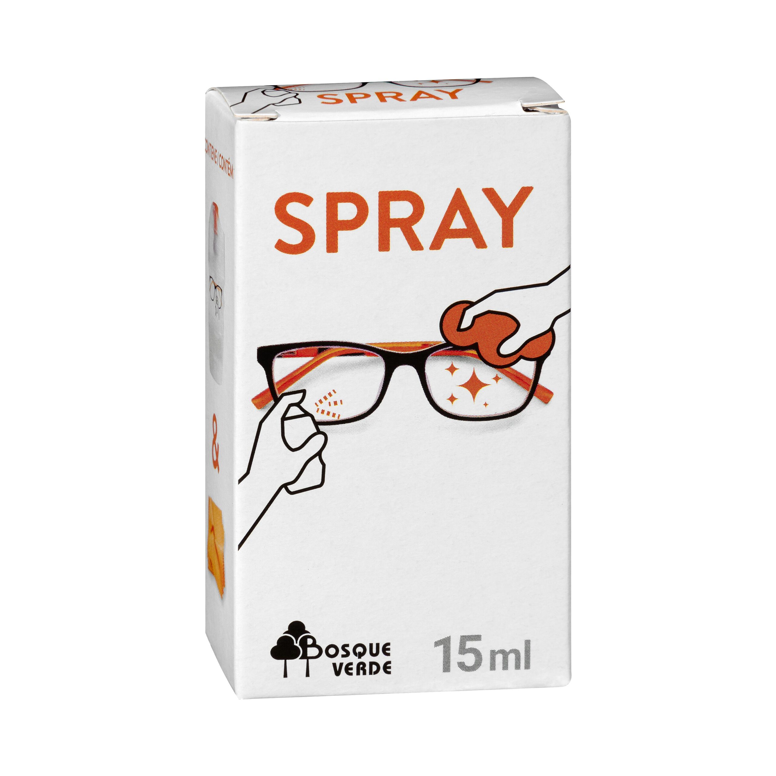 Limpiagafas Spray con gamuza Bosque Verde Mercadona
